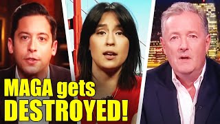 Liberal SHREDS Trump Stooges in HEATED Debate GETS PERSONAL [upl. by Doowle52]