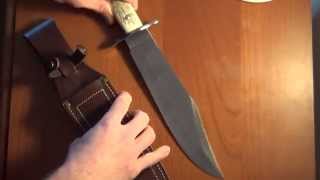 Review Cudeman Bowie knife [upl. by Eisaj]