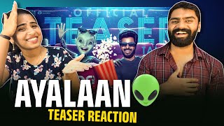 Ayalaan Official Teaser Reaction 👽  Sivakarthikeyan  ARRahman  Rakul Preet Singh  RRavikumar [upl. by Dannye]