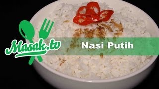 MemasakMenanak Nasi  How to Cook Rice   Resep 001 [upl. by Noskcaj]