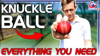 How to bowl a knuckle ball  Fast bowling drills [upl. by Lil]