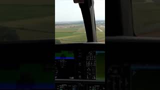 Cirrus SF50 VisionJet Cockpit Landing [upl. by Golightly]