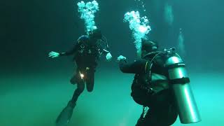 Buceo en cenote Angelita Tulum [upl. by Nodnas]