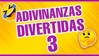 ADIVINANZAS fáciles y divertidas ✅ ¿Podrás resolver todas las adivinanzas  Ultra Top [upl. by Wulfe]