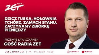 Przemysław Czarnek Dzicz Tuska Hołownia tchórz zamach stanu Zaczynamy zbiórkę pieniędzy [upl. by Aitnic]