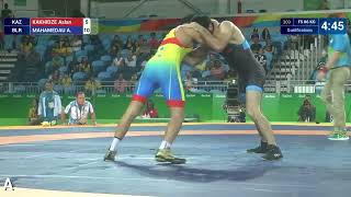 AKAKHIDZE KAZ vs AMAHAMEDAU BLR Qual FS 86 kg [upl. by Eenrahc]