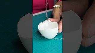 মোমবাতির ডিম 😱😱diy shorts TheUrmiWay [upl. by Schreib415]