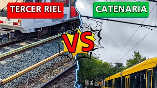 TERCER RIEL vs CATENARIA ► ¿Hay uno MEJOR [upl. by Skier]