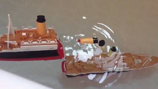 Titanic Submersible Model Sinking 108th Anniversary Edition [upl. by Welch]