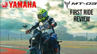 2024 Yamaha MT03 India First Ride Review  Unscripted [upl. by Seabury]