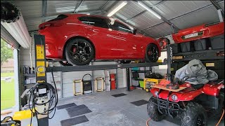 2022 ALFA ROMEO STELVIO VELOCE OIL AND FILTER CHANGE [upl. by Ahsitauq]