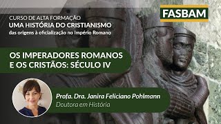 Os imperadores romanos e os cristãos século IV [upl. by Aenert]