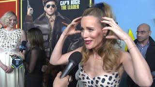 Leslie Mann Interview At Welcome To Marwen Premiere [upl. by Hibbs]