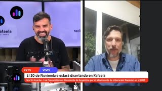 quotLlamando economistas nos hundieron en la decadenciaquot Martín Ayerbe en Radio Rafaela  291024 [upl. by Doble]