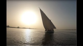 4K Croisière Dahabiya sur le Nil dAssouan à Louxor Egypte [upl. by Enael700]