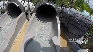 Humunga Kowabunga Water Slide GoPro at Typhoon Lagoon Disney World Orlando [upl. by Pachston]