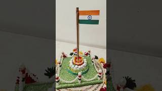 National Flag Model Independence day special 🇮🇳❤️youtube youtubeshorts youtuber ytshortyt [upl. by Krystin]