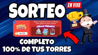 Sorteo REGALANDO 100 COMPLETADO DE TUS TORRES Y CARTAS DE 5 Y 4 [upl. by Pazice]