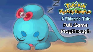 Pokemon Mystery Dungeon A Phiones Tale Full Game Playthrough [upl. by Leahicm813]