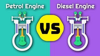 HINDI Petrol Engine Vs Diesel Engine  Difference  Comparision  Opinion [upl. by Wernda773]