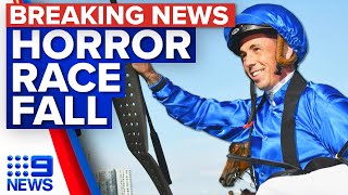 Jockey Dean Holland dies after horror race fall  9 News Australia [upl. by Yoj]