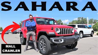 2024 Jeep Wrangler Sahara A Jeep For Mall Crawlers [upl. by Meyeroff]