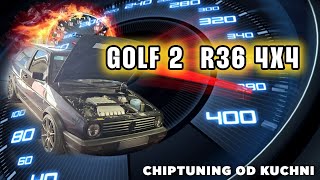 VW GOLF II R36 4x4 idealny sleeper chiptuning od kuchni [upl. by Euqinaj278]