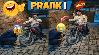 Aryan ke sath prank Kiya 😂Bike chori ho gayi 😱 [upl. by Javed]