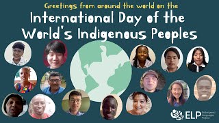 Greetings for the International Day of the World’s Indigenous Peoples 2024 [upl. by Ruford]