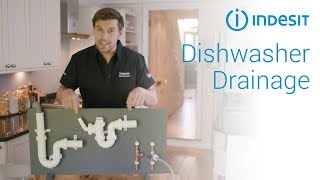 How to fix dishwasher drainage issues  by Indesit [upl. by Bollay]