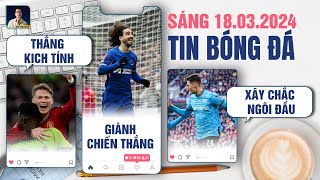 TIN BÓNG ĐÁ 183 MAN UTD THẮNG KỊCH TÍNH CHELSEA GIÀNH CHIẾN THẮNG LEVERKUSEN XÂY CHẮC NGÔI ĐẦU [upl. by Guthrey]