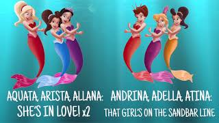 Lyrics Shes in Love  The Little Mermaid the Musical [upl. by Niamert]