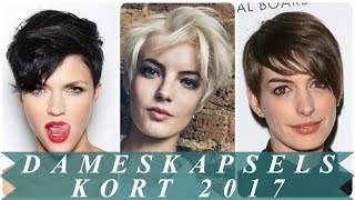 Moderne dameskapsels kort 2017 [upl. by Irovi]