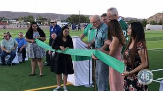 09182018  Beatty High Schools New Football Field [upl. by Runstadler]