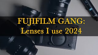 FujiFilm Lens Lineup [upl. by Assiluy]