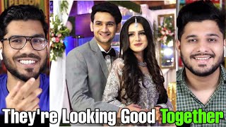 Maaz Safdar Walima Vlog  Indian Reaction [upl. by Nnaylime]