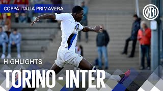 TORINO 10 INTER  U19 HIGHLIGHTS  PRIMAVERA TIMCUP 2324 ⚽⚫🔵 [upl. by Adnof539]