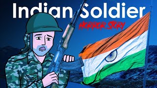 Republic Day Special  Indian Soldier Horror Story in Hindi  Baba Harbhajan Singh  KM E21 🔥🔥🔥 [upl. by Arait]