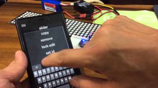 手機控制LED 燈條  esp8266 Nodemcu  LED ws2812B  android app Roboremo [upl. by Yesnek]