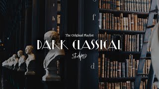 Dark Classical Academia  You’re studying in a large library at midnight 🕯️ [upl. by Azial]