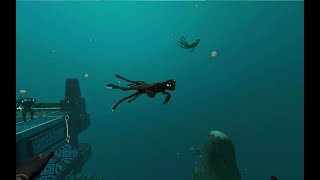 Hatching the Sea Emperor Eggs Subnautica Episode 12 [upl. by Joellen]