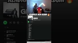 My Reaction to Kendrick Lamar GNX 🔥😂 hiphop music rap kendricklamar [upl. by Charie]