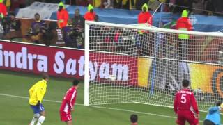 Maicon Golazo  Brazil v North Korea 2010 World Cup [upl. by Farant]