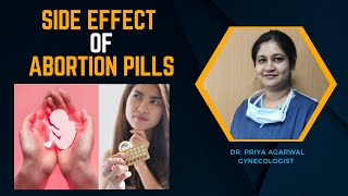 Side effects of Abortion pills 💊 [upl. by Dugald]