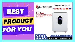 New 48V 300Ah Battery Pack 512V 200Ah 120Ah 100Ah Lithium Battery [upl. by Ailuj249]