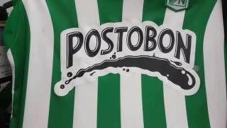 Como arreglar el estampado postobon de las camisetas Adidas Atletico Nacional [upl. by Kendal]