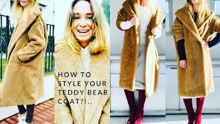 How to style your teddy bear max Mara coat come abbinare capotto max mara teddy bear [upl. by Hunfredo645]