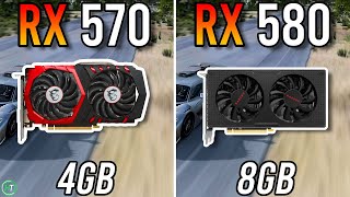 RX 570 4GB vs RX 580 8GB  4GB or 8GB [upl. by Merrell987]