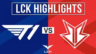 T1 vs BRO Highlights ALL GAMES  LCK 2024 Spring  T1 vs OKSavingsBank BRION [upl. by Wight]