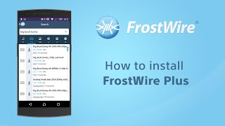 How to install FrostWire Plus from frostwirecom [upl. by Takashi]